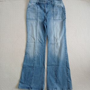 maurices ♡ flare high rise seamed jeans